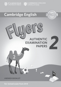 Cambridge English Young Learners 2 for Revised Exam from 2018 Flyers Answer Booklet